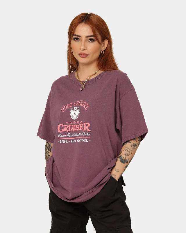 Goat Crew Goat Crew X Vodka Cruiser Bold Berry Cruiser T-Shirt Purple Sequined Glittery Shiny