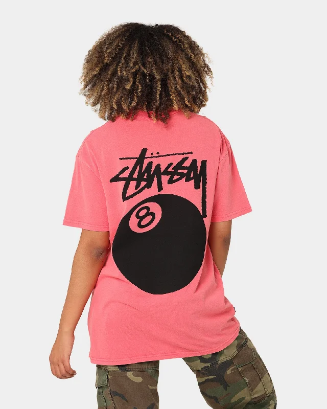 Stussy 8 Ball T-Shirt Pigment Confetti Ribbed Striped Patterned