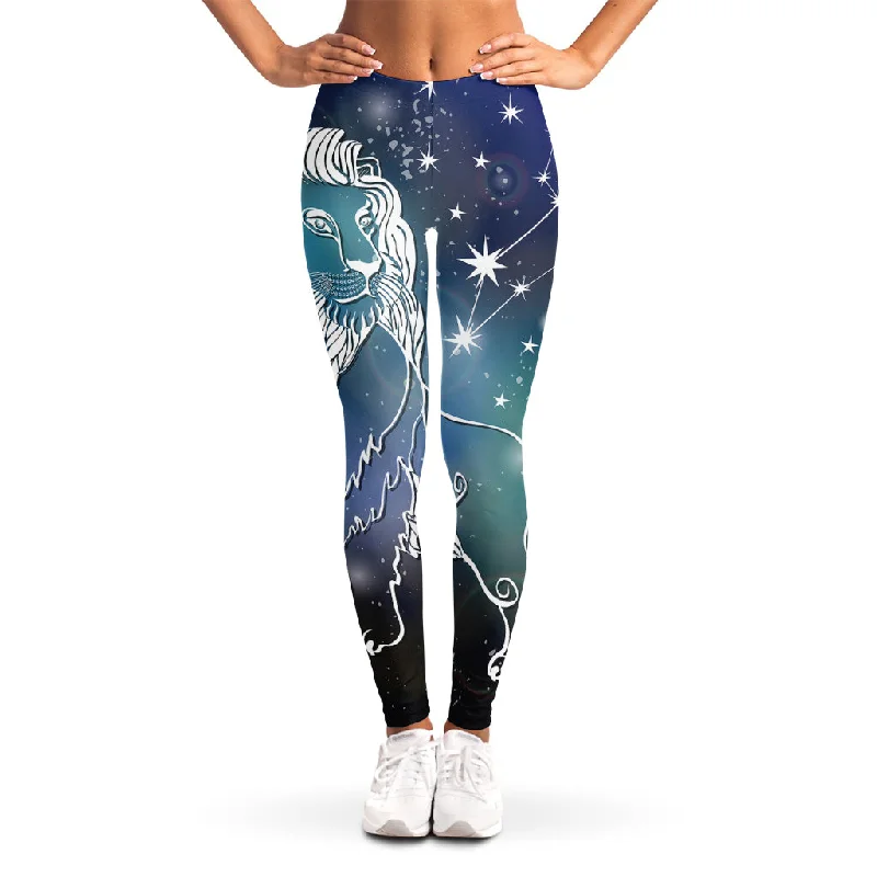 Constellation Of Leo Print Women's Leggings Stylish Everyday Leggings