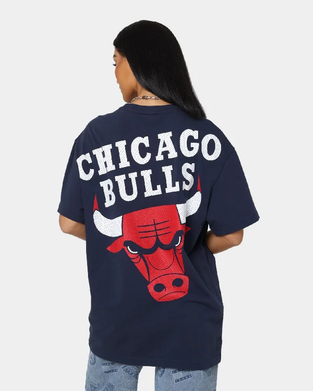 Tommy Jeans Tommy Jeans X NBA Chicago Bulls M1 T-Shirt Twilight Navy Spandex Blend Rayon Blend Denim Blend