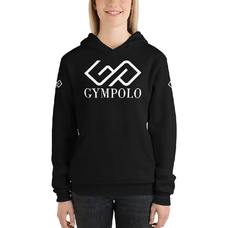 GYMPOLO Unisex hoodie Hoodie with Contrast Stitching Detailed Premium