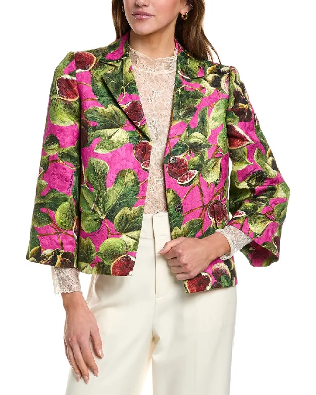 Dolce & Gabbana Silk-Blend Jacket Corduroy Jacket Velvet Jacket Brocade Jacket