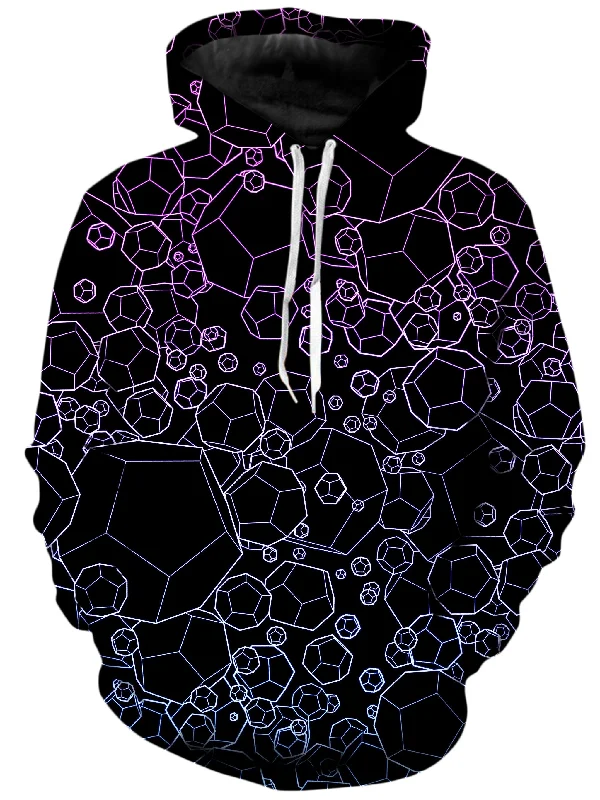 Dodecahedron Madness Cold Unisex Hoodie Hoodie with Emblem Brand Identity