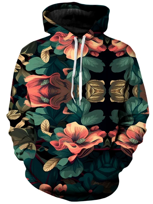 Floral Camo 2.0 Unisex Hoodie Hoodie with Elastic Waist Stretchable Comfortable