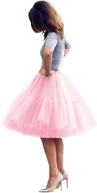 Romantic Baby Pink Sex & The City Inspired Tulle Tutu Skirt corduroy skirt textured