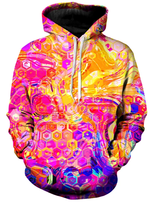 Ornate Drip Unisex Hoodie Hoodie with Contrast Stitching Detailed Premium