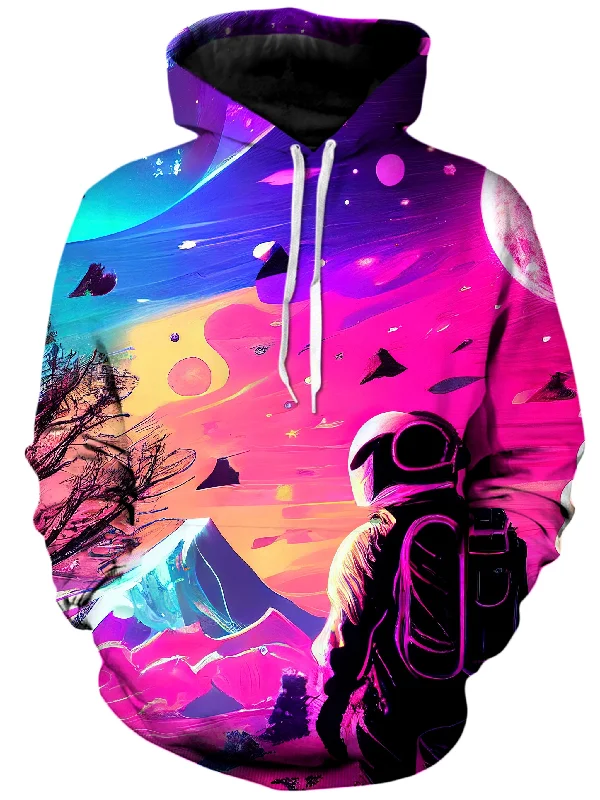 Metasphere Unisex Hoodie Hoodie with Hem Detail Decorative Unique