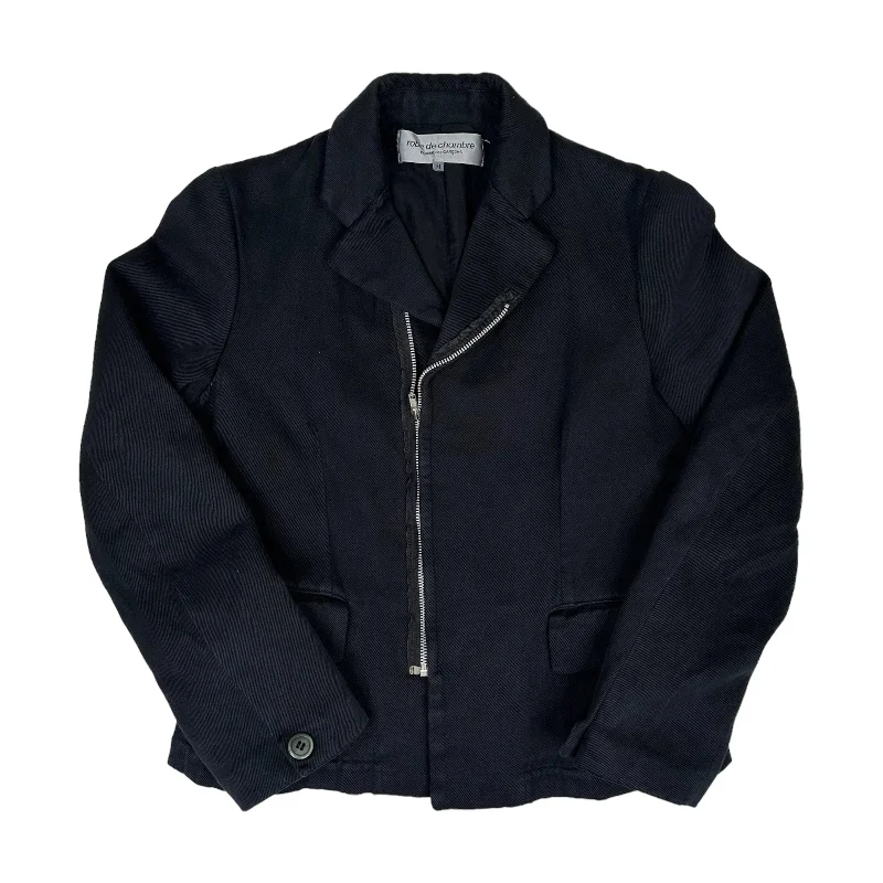 COMME DES GARCONS ROBE DE CHAMBER ZIP JACKET (WOMENS) Denim Jacket Leather Jacket Suede Jacket