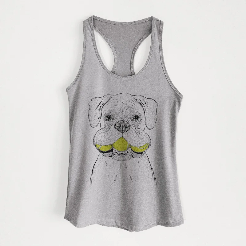 Seamus the Boxer - Women's Racerback Tanktop modal blend tank