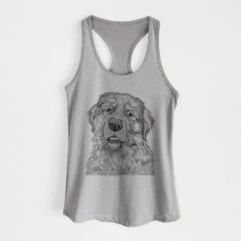 Ralph the Leonberger - Women's Racerback Tanktop lightweight tank top