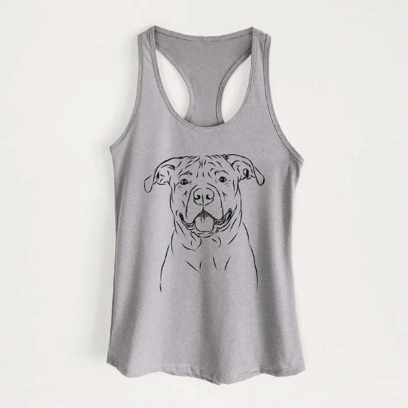 Timmy the Mixed Breed - Women's Racerback Tanktop strappy tank top