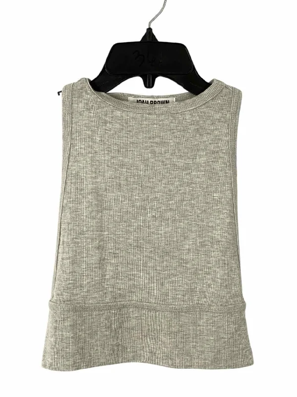 Joah Brown Size S/M Grey Heather Tank Top ivory tank top