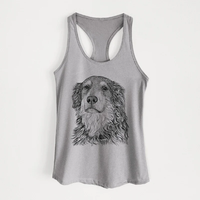 Ranger the Mixed Breed - Women's Racerback Tanktop summer tank top