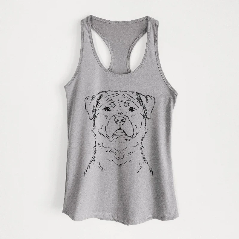 Rocky the Rottweiler - Women's Racerback Tanktop comfortable tank top