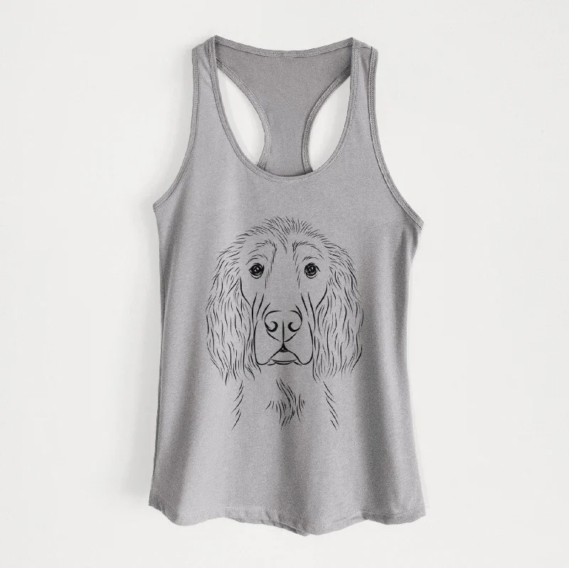 Piper the Irish Setter - Women's Racerback Tanktop graphic tank top