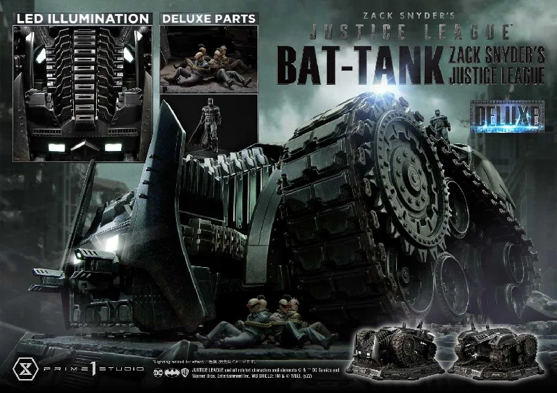 Zack Snyder's Justice League Snyder Cut (Film): Bat-Tank DELUXE DX Version (Pre-Order) sage tank top