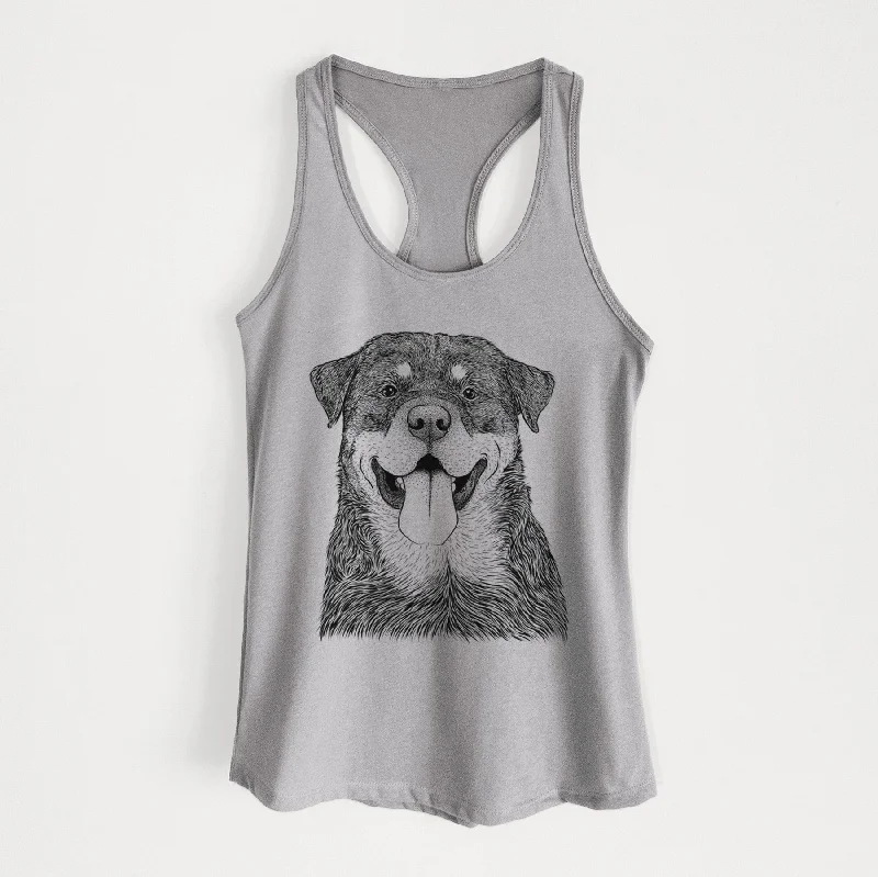 Romeo the Rottweiler - Women's Racerback Tanktop cozy tank top