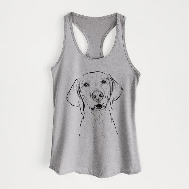 Sarge the Vizsla - Women's Racerback Tanktop halter tank top