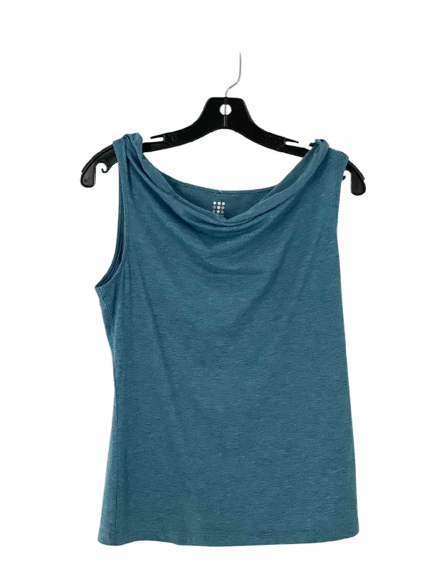 Title Nine Size M Blue Tank Top charcoal tank top