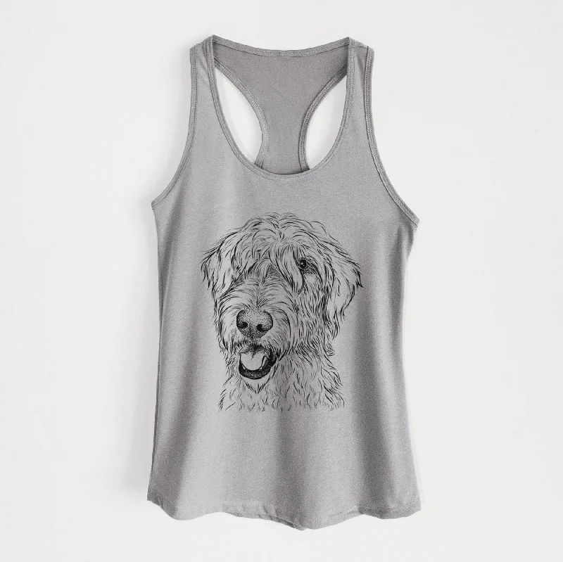 Ragnar the Irish Wolfhound - Women's Racerback Tanktop seamless tank top