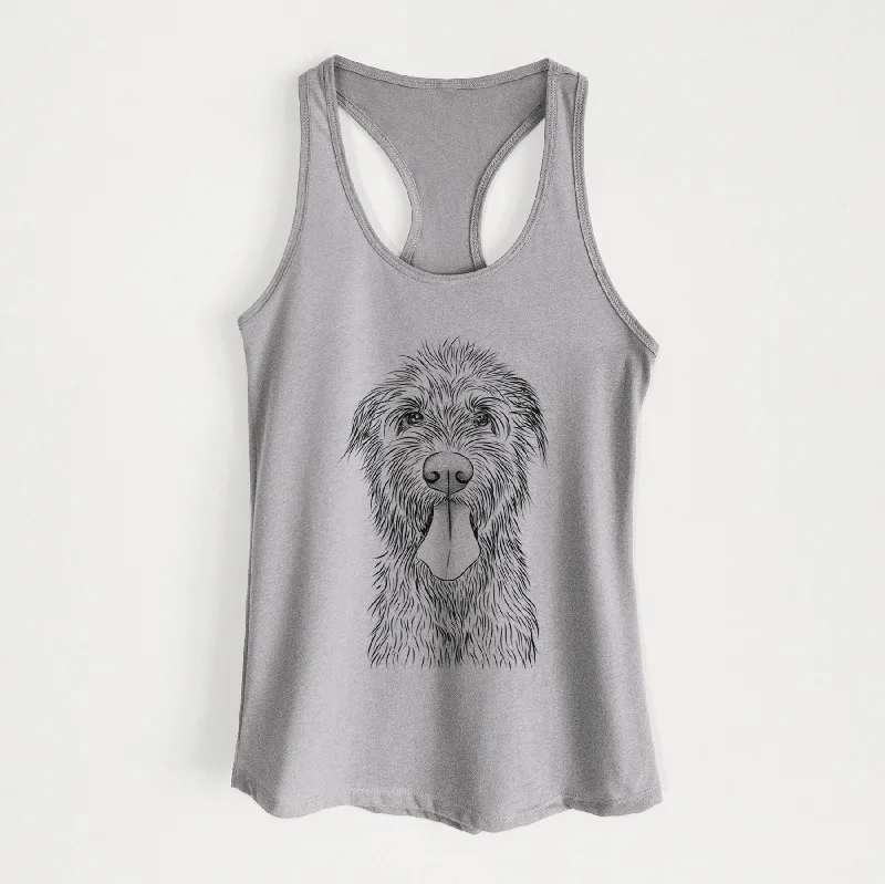 Sullivan the Irish Wolfhound - Women's Racerback Tanktop sleep tank top