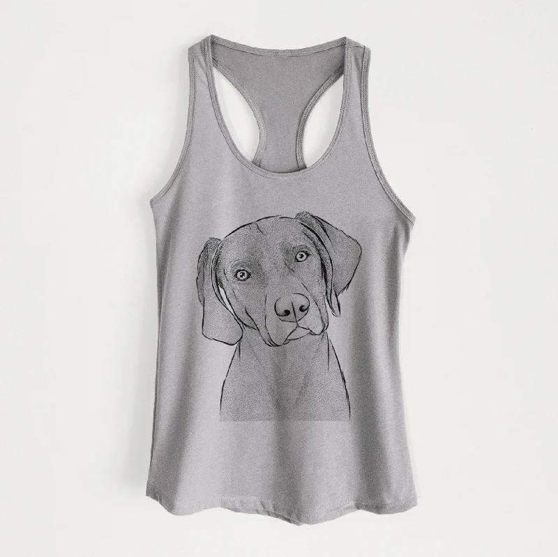 Willow the Weizsla - Women's Racerback Tanktop comfortable tank top