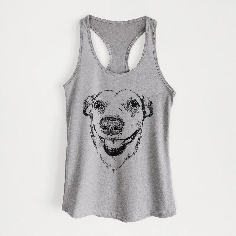 Petrah the Staffy Mix - Women's Racerback Tanktop essential tank top