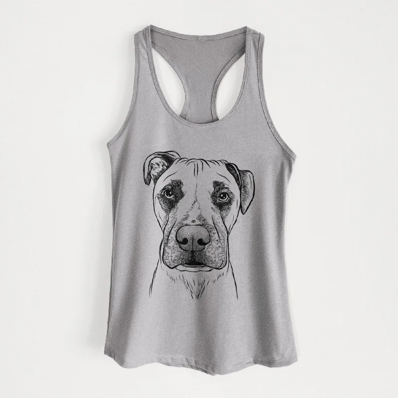 Waylon the Boxane - Women's Racerback Tanktop sexy tank top