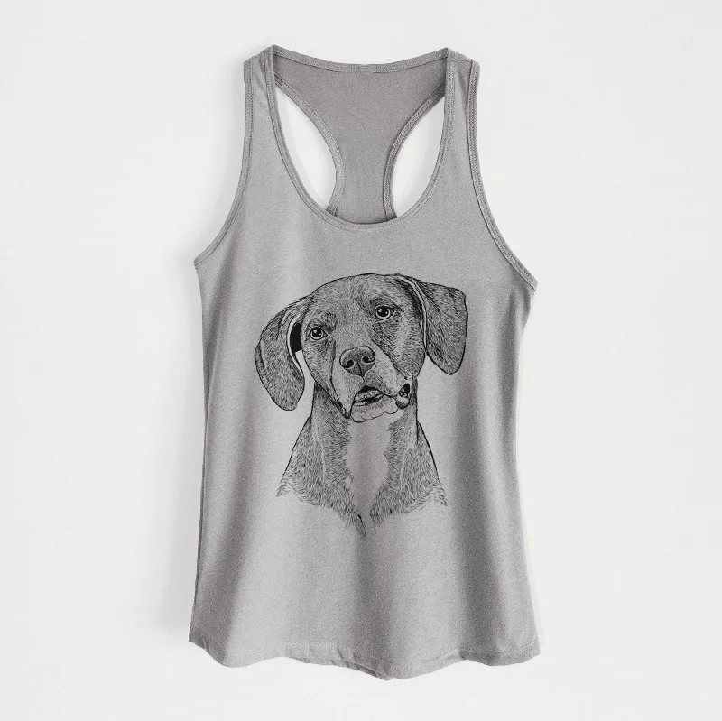 Zeena the Plott Hound Mix - Women's Racerback Tanktop basic tank top