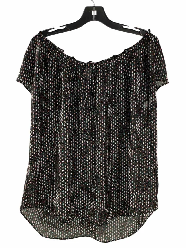 Lauren Conrad Size XXL Black Multi Print Tank Top playful tank top