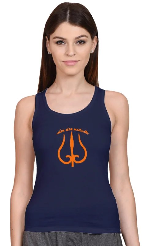 Tank Top for Ladies (HHME_O) high neck tank