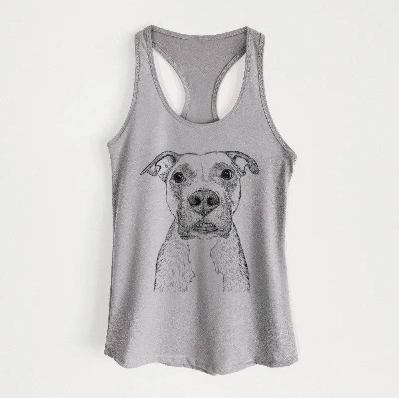 Xena the Mixed Breed - Women's Racerback Tanktop fitness tank top