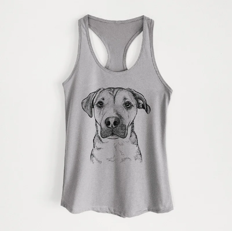 Nemo the Mixed Breed - Women's Racerback Tanktop floral tank top