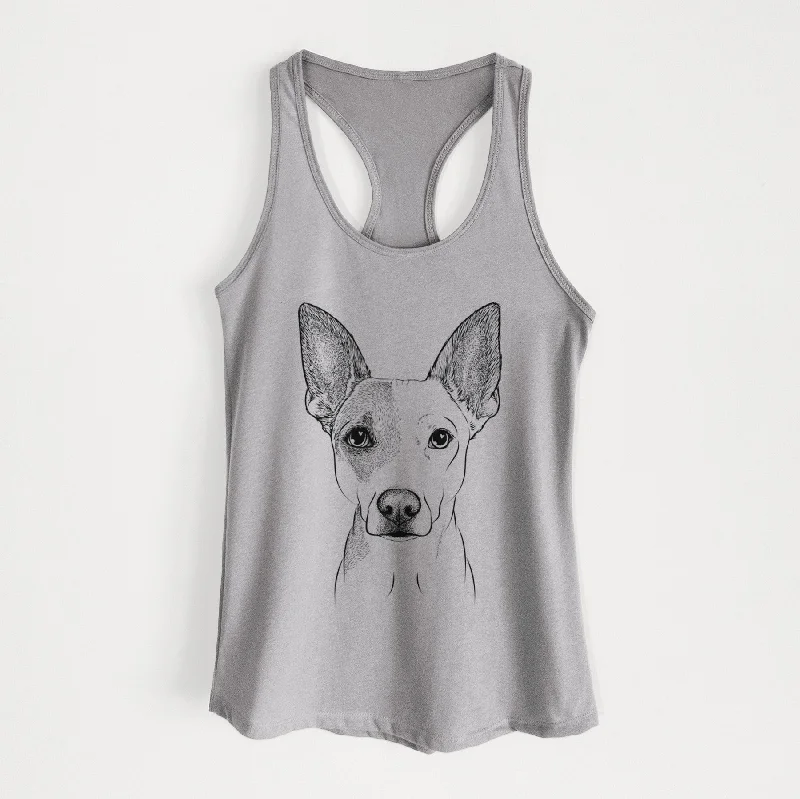 Roo the Mixed Breed - Women's Racerback Tanktop sleep tank top