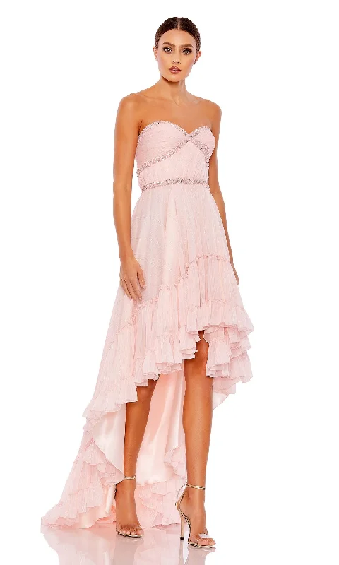 Grecian-Style Ruffled High-Low Party Dress 68096 Tunics Recommended stylist